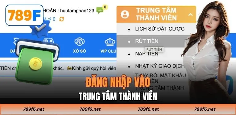 Đăng nhập vào trung tâm thành viên